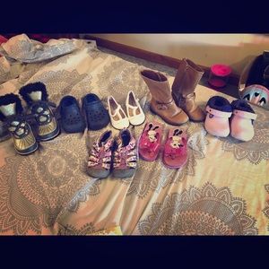 Girls 9c shoe bundle